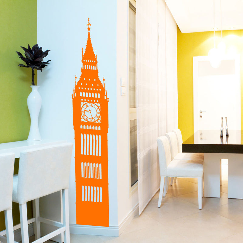 Big Ben London Wall Window Stickers Decals Vinyl Home Decor Colourful A144