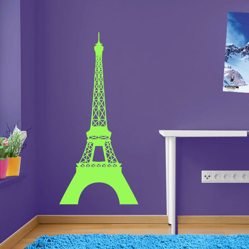 Eiffel Tower Paris Wall Window Stickers Decals Vinyl Home Decor Colourful A126