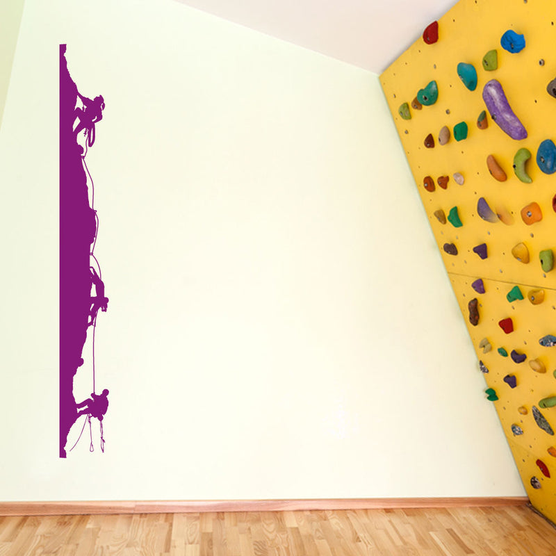 Climbers Climbing Men Wall Window Stickers Decals Fun Kids Decor Vinyl A129