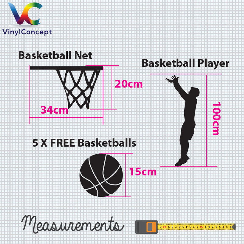 Basketball Player Sports Slam Dunk A38