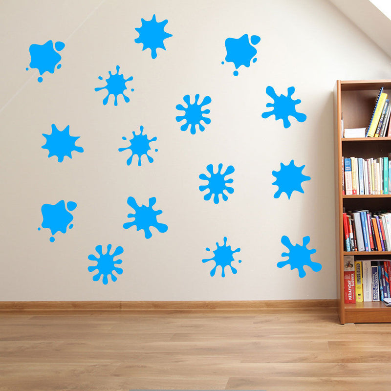 Paint Blobs Wall Stickers Colorful A26