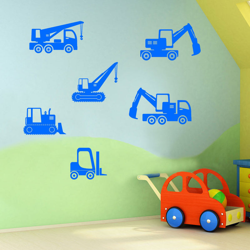 Children’s Construction Sticker Set A58