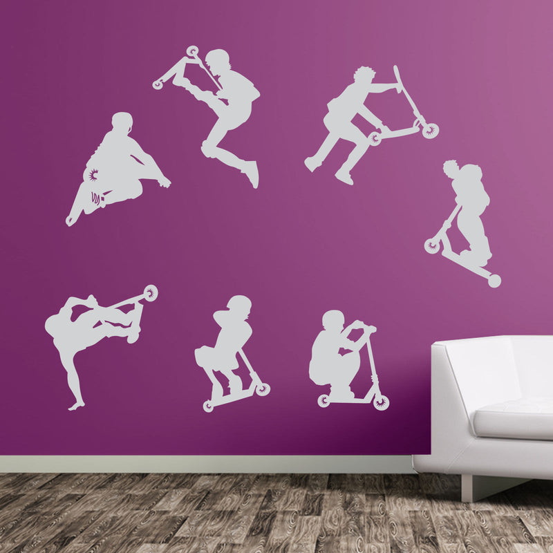 Stunt Stunt Scooter Stickers A49