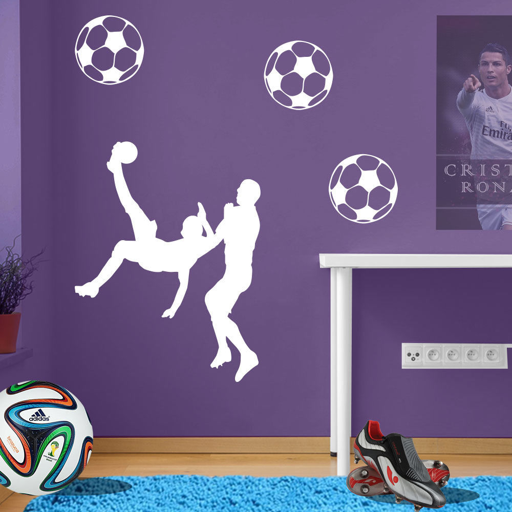 Football Duo Wall Sticker A76