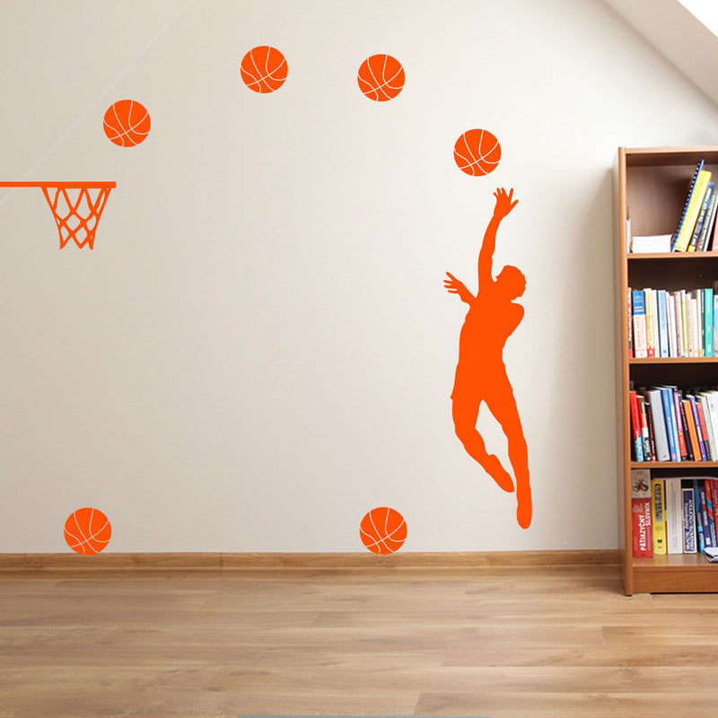 Basketball Player Hoop A35