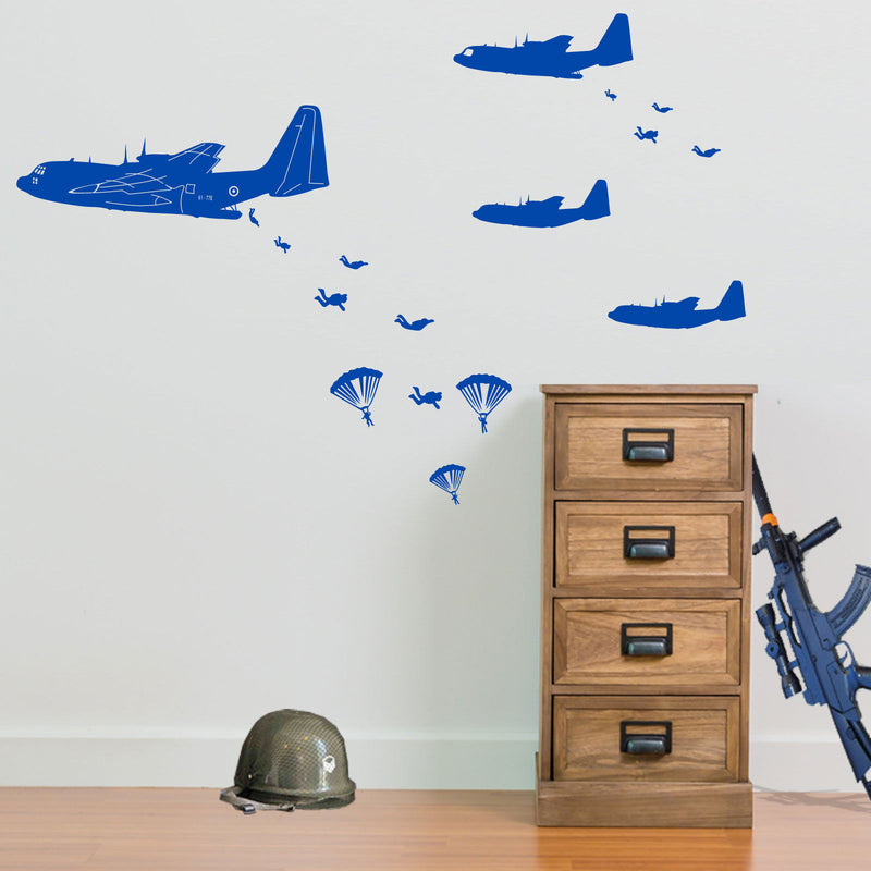 Military Air Assault Wall Stickers A17
