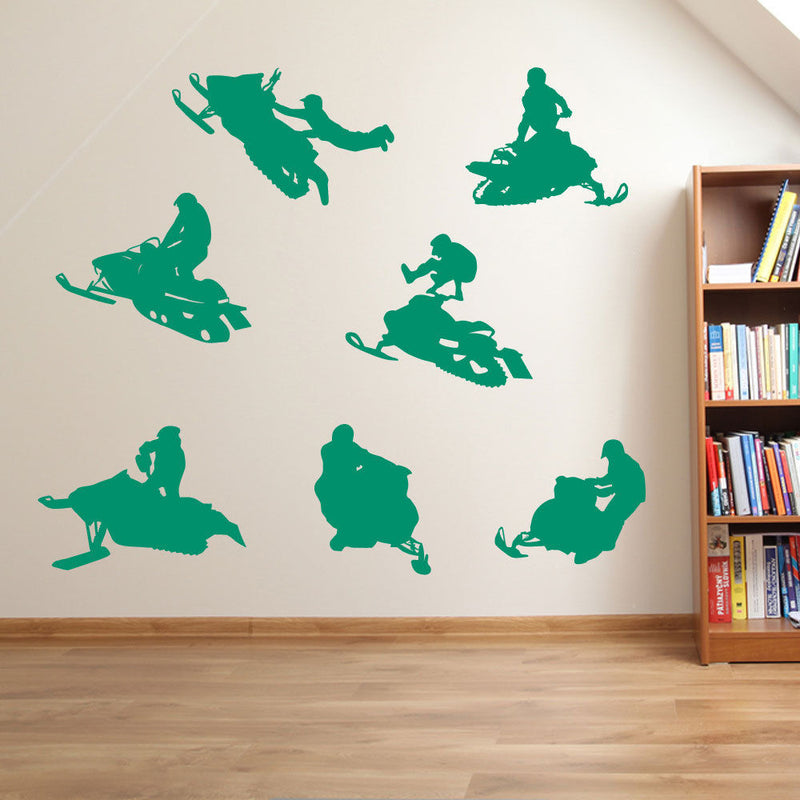 Skadoo Snowmobile Wall Stickers A60