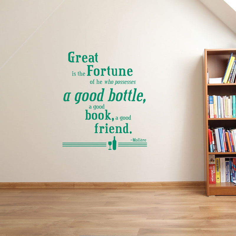 Great Is The Fortune Decal A91