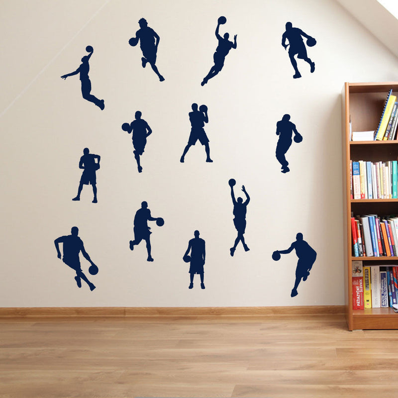 Basketball Players Stickers A34