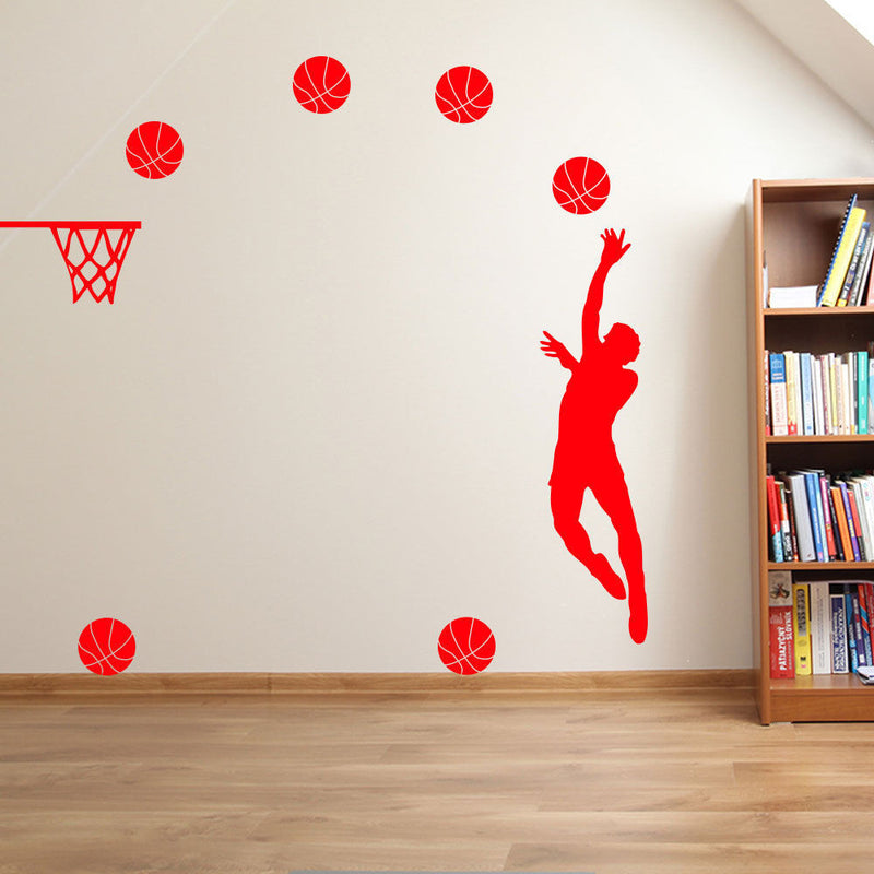 Basketball Player Hoop A35