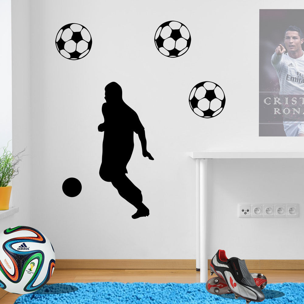 Football Figure Wall Sticker A73