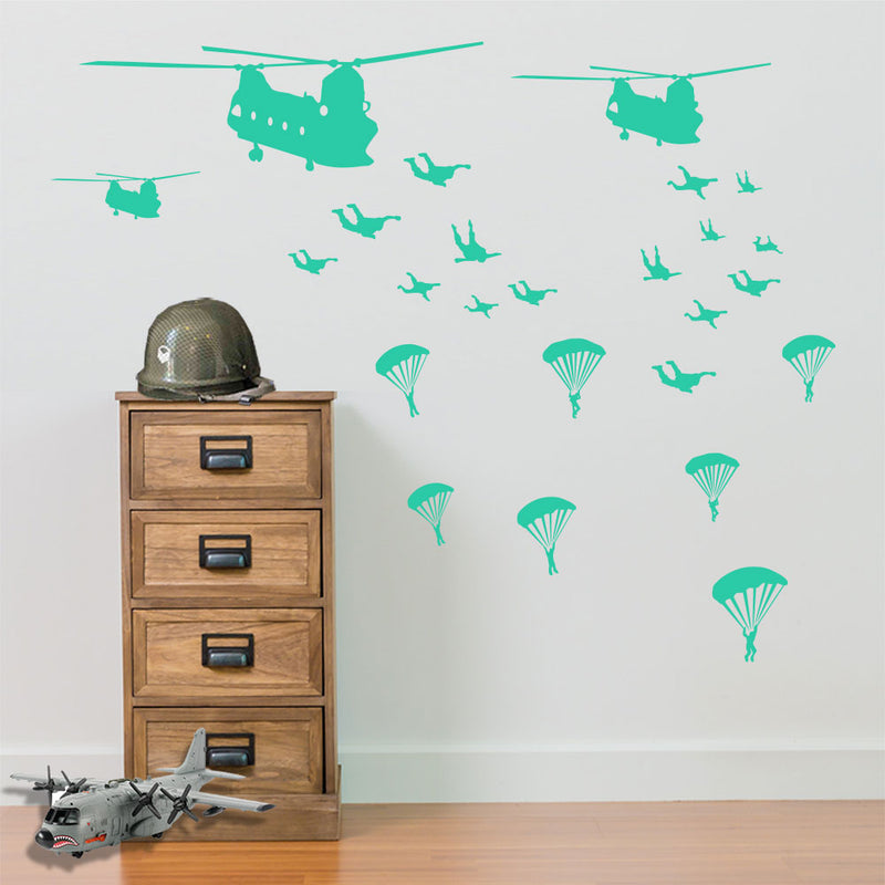 Military Parachute Army Men A5