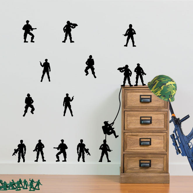 Military Soldiers Army Men Pack of 15 - A1