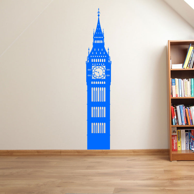 Big Ben London Wall Window Stickers Decals Vinyl Home Decor Colourful A144