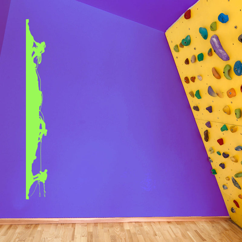Climbers Climbing Men Wall Window Stickers Decals Fun Kids Decor Vinyl A129