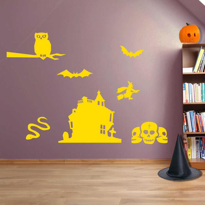 Halloween Spooky Creepy Party Decoration Set Window Stickers Decorations A123