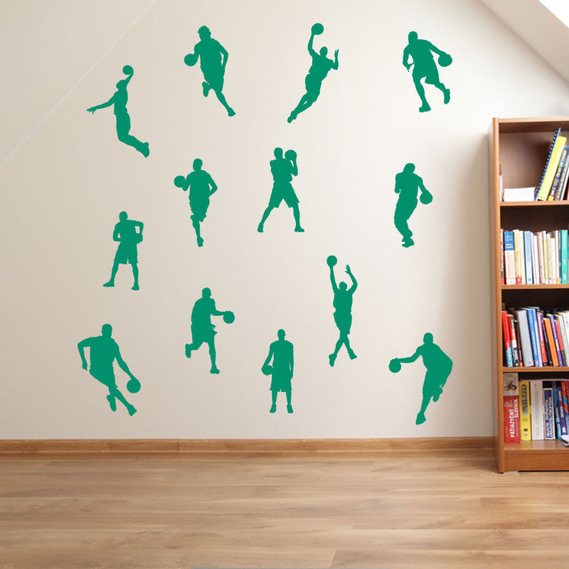 Basketball Players Stickers A34