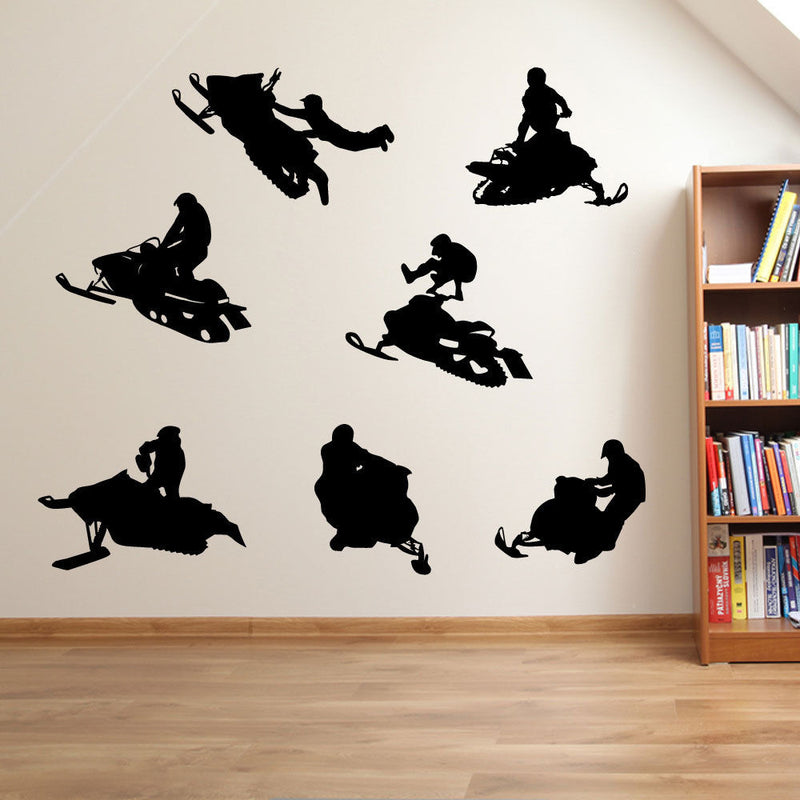 Skadoo Snowmobile Wall Stickers A60