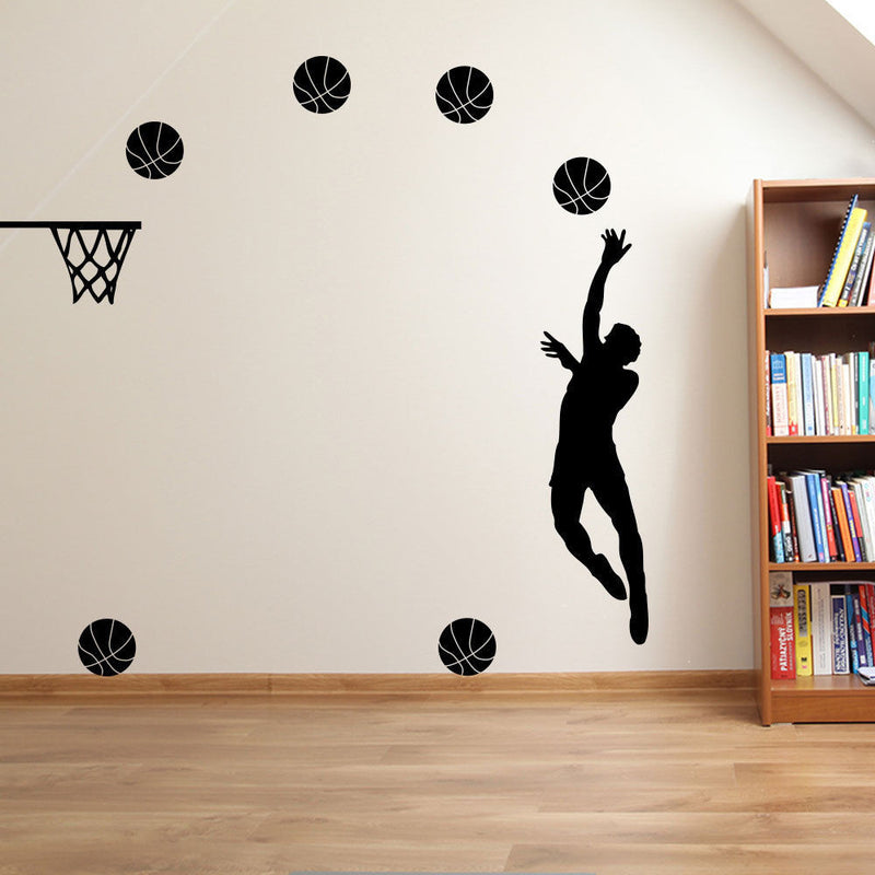 Basketball Player Hoop A35