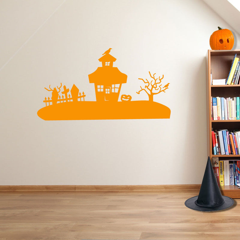 Halloween Spooky House Party Creepy Decoration Window Stickers Decorations A110