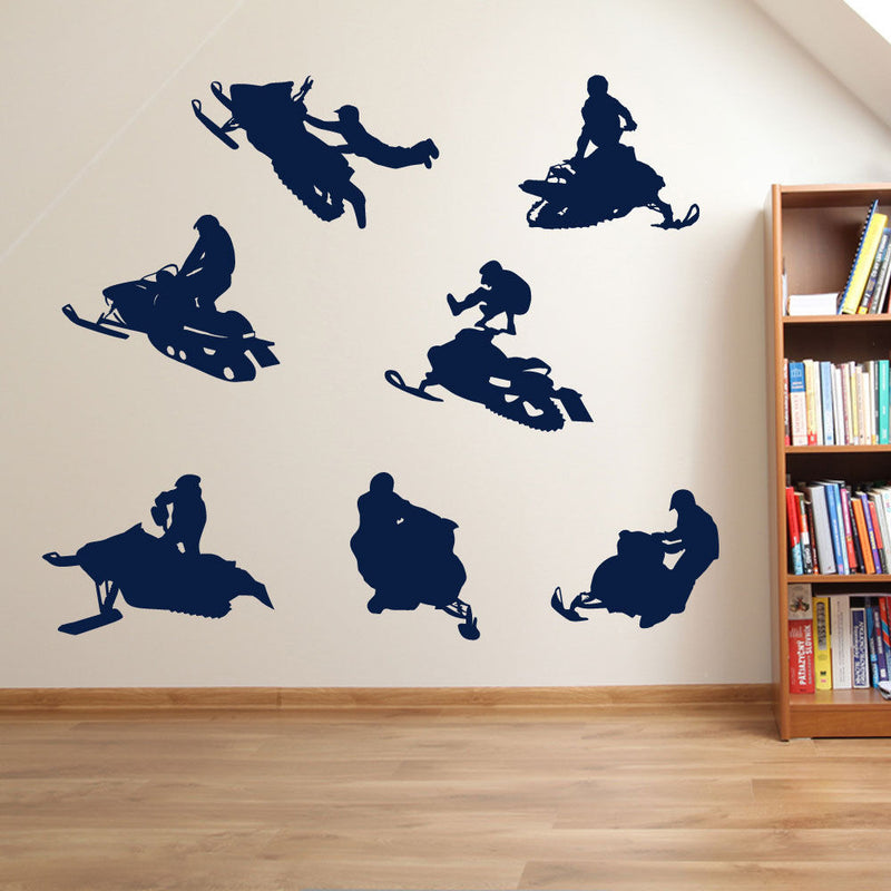 Skadoo Snowmobile Wall Stickers A60