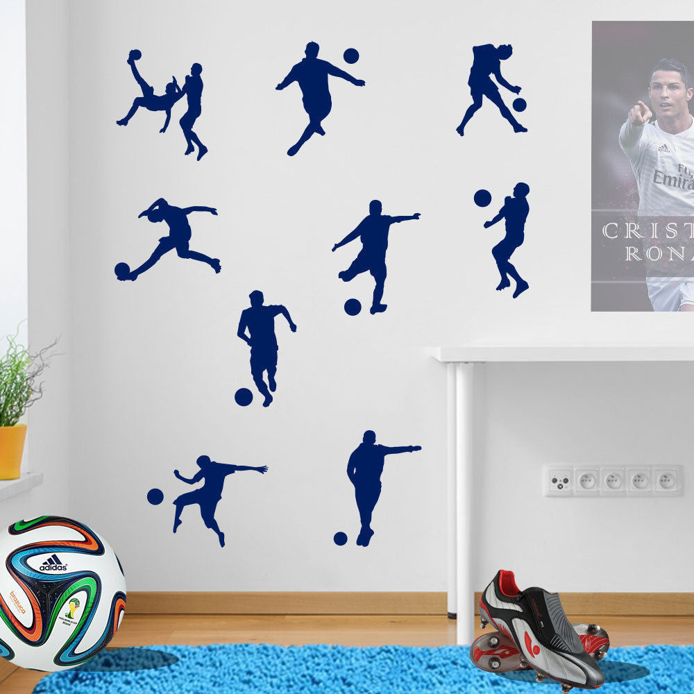 Sticker Football Net Buy Sporty Football Removable Vinyl Wall stickers – Vinyl Concept
