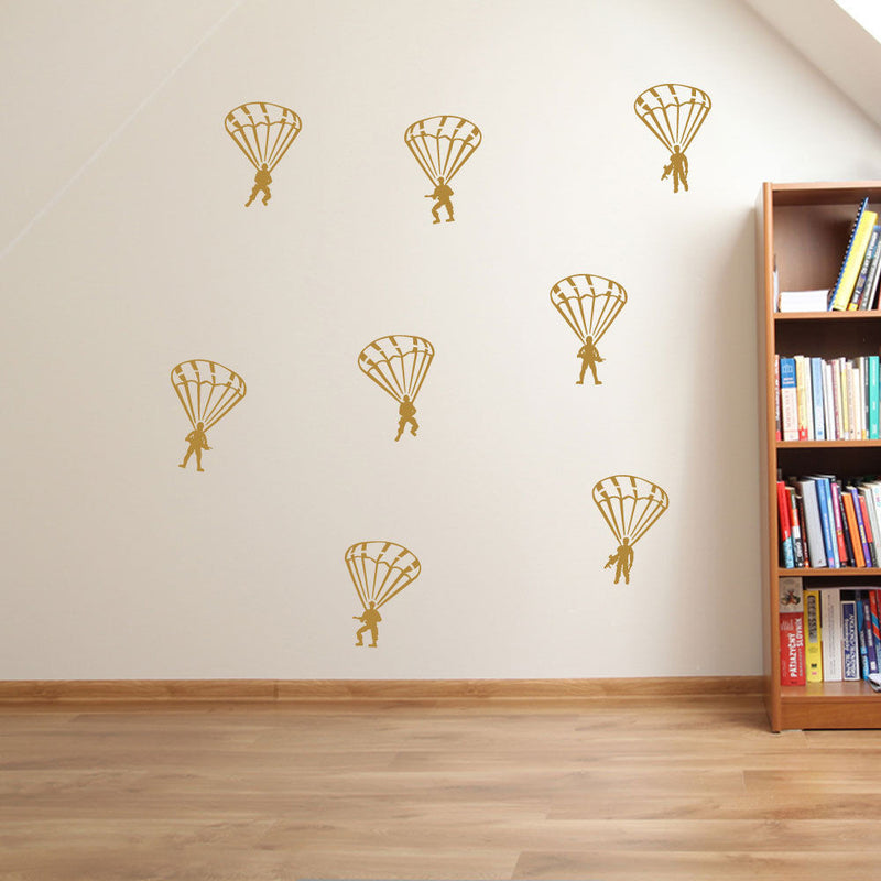 Military SAS Paratrooper Wall Stickers A47
