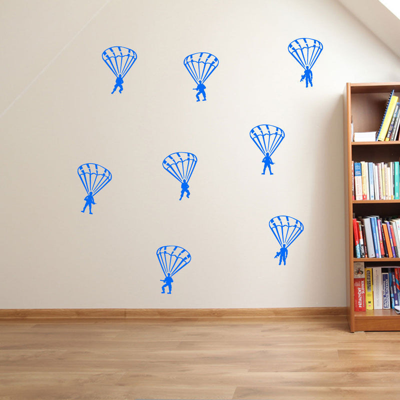Military SAS Paratrooper Wall Stickers A47