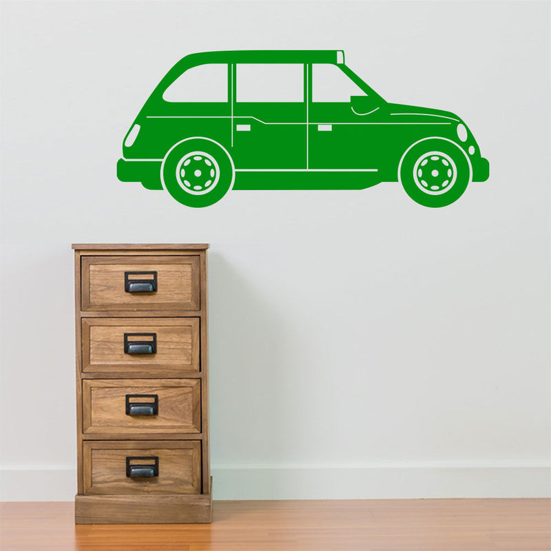 London Taxi Old Style Transport UK New Children Street Wall Stickers Decals B8