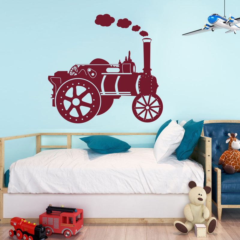 Traction Train Wall Sticker A83